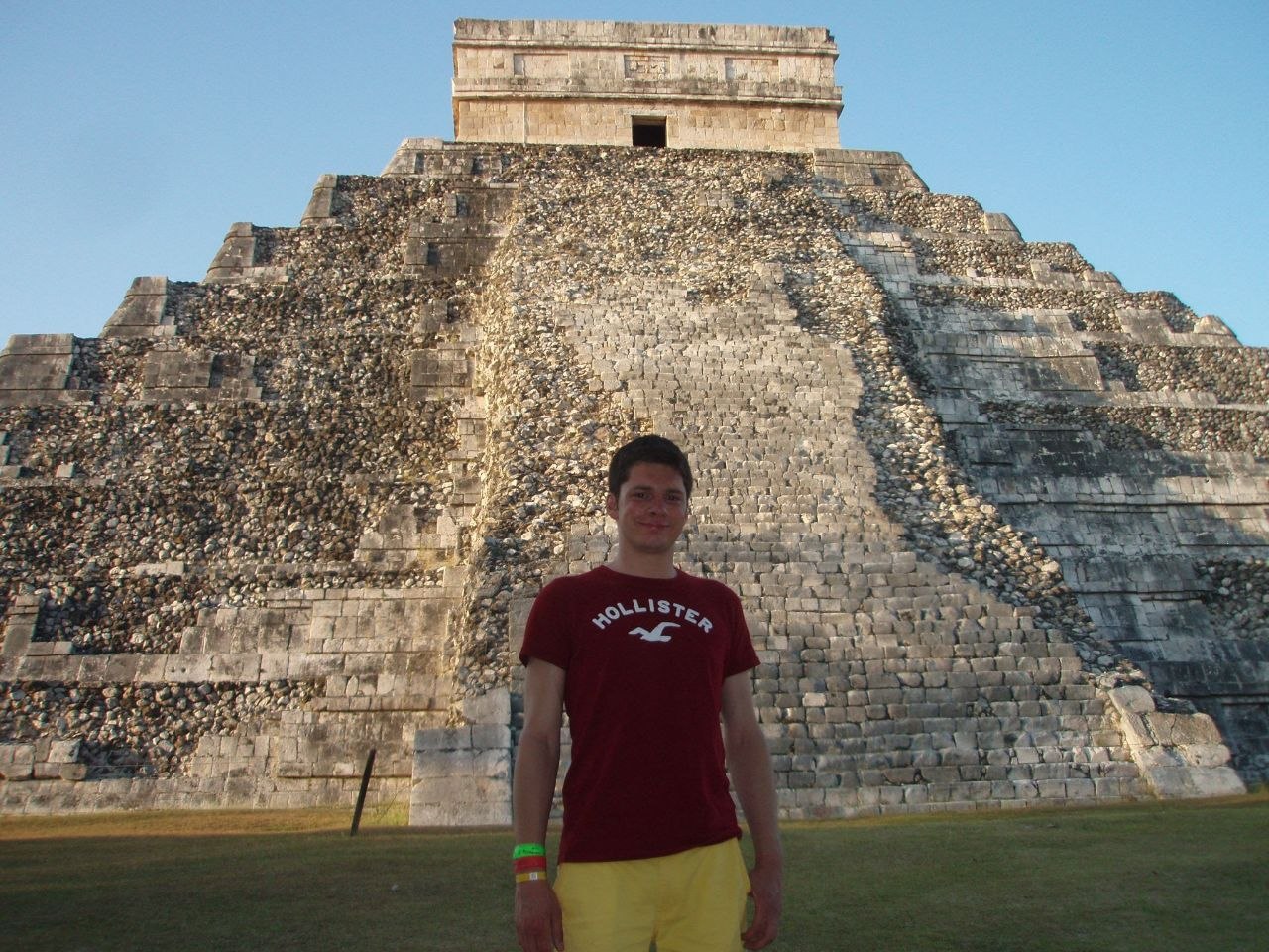 Robert Wallace at Chichen Itza